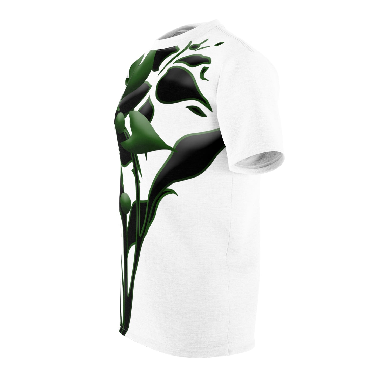 "Blooming Elegance: Embrace the Angel Floral Finesse Tee"