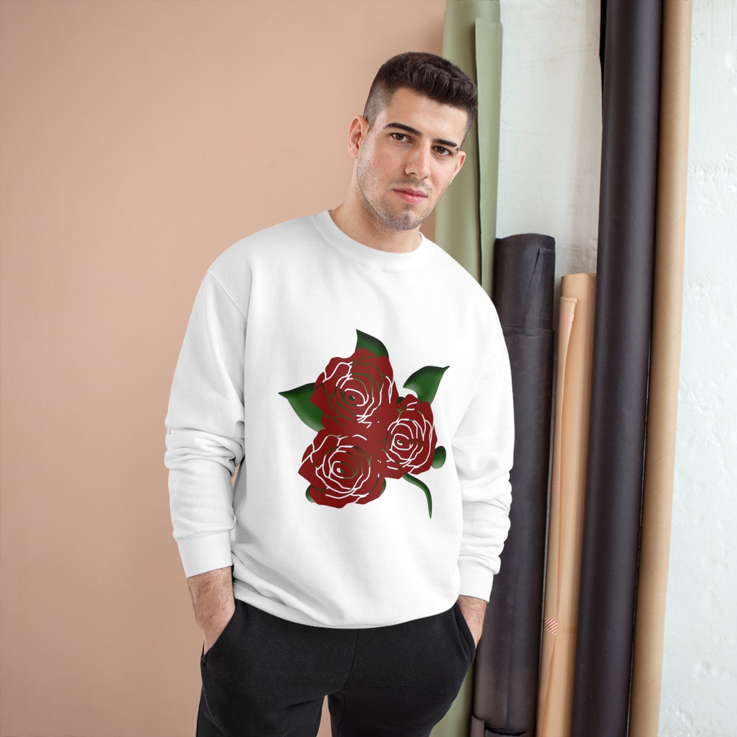 Roses R Sweatshirt - Floral Finesse