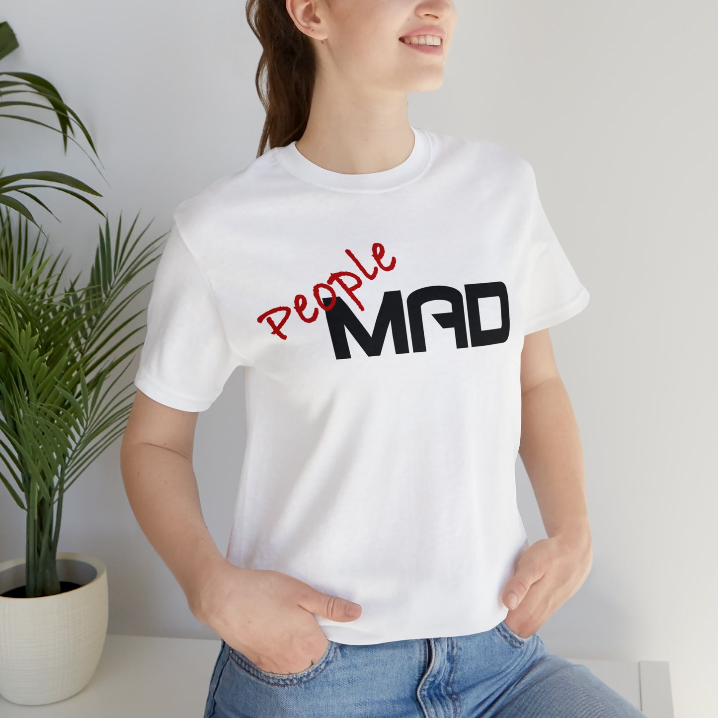 People Mad Sleeve Tee