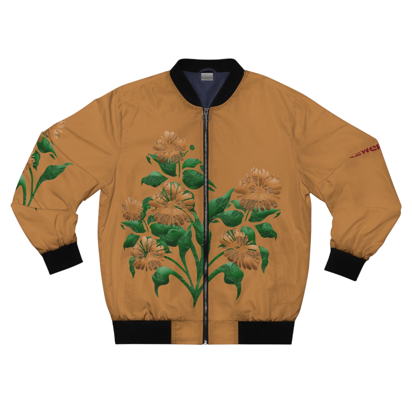 "Sunflower" Bomber Jacket (Floral Finesse)