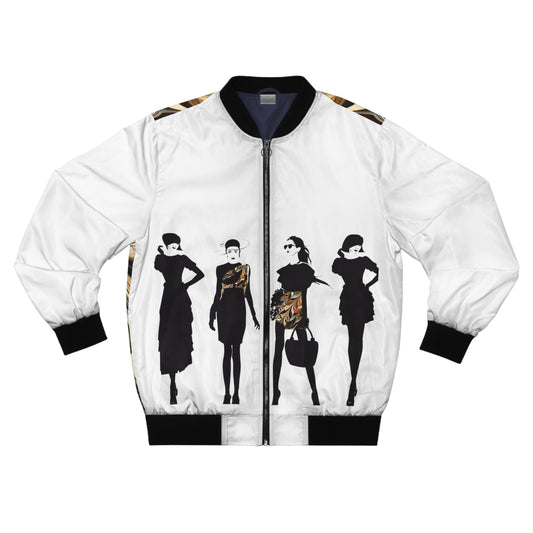 Men's/Women's "She Ready" Bomber Jacket (Ladies of the Seasons)